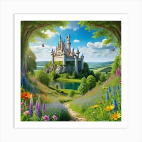 Fairytale Castle 1 Art Print