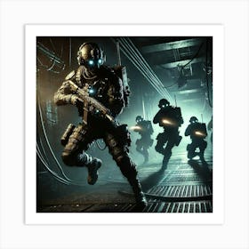 Shadow Operatives Capabilities Raven Vanguard Art Print