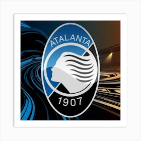 Atalanta BC Logo Wall Art 20 Art Print