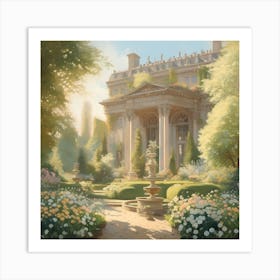 Palladian grandeur Art Print