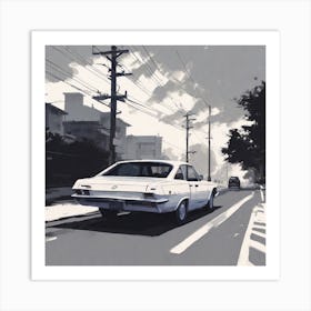 Chevrolet Corvette Art Print