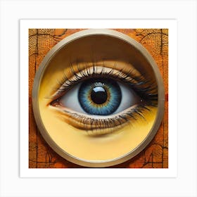 I put an eye on you Series: Eye On Focus Art Print