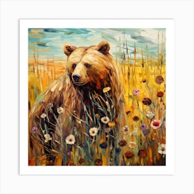 Bear Wild Art Print