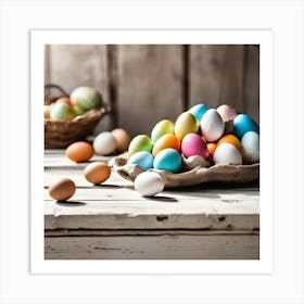 Easter Eggs 4 Art Print