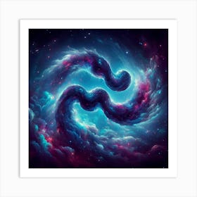 Aquarius Nebula #4 Art Print