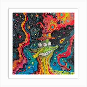 Psychedelic Painting 2 Art Print