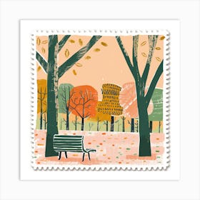 Park Bench Art Print