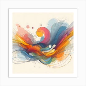 Abstract Painting 67 Art Print