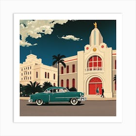 Cuba City Art Print