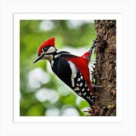 Woodpecker 3 Art Print