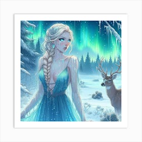 Frozen Elsa Art Print