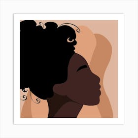 Portrait Of A Woman Art Print