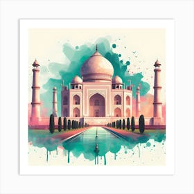 Taj Mahal 11 Art Print