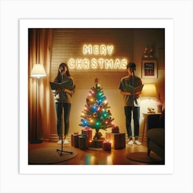 Merry Christmas Art Print