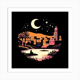 Night In Morocco Art Print