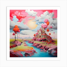 'Cloudscape' Art Print