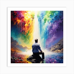 colors of the spectrum 2 Art Print