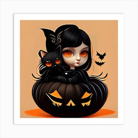 Ready For Halloween Art Print