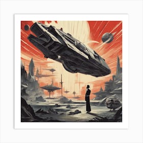 Star Wars Empire Glorious Dystopian Propaganda Art 8 Art Print