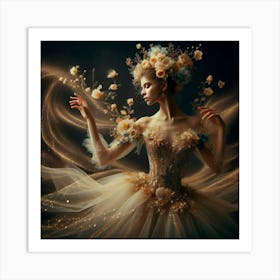 Fairytale Girl Art Print