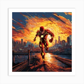 Flash Art Print