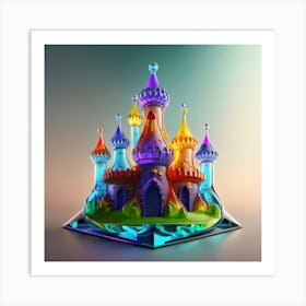 Castle In The Sky Art Print