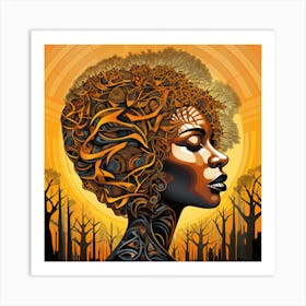 Afrofuturism 106 Art Print