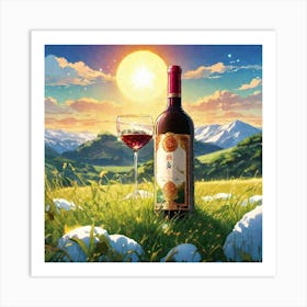 Bottle Of Shine Art Print