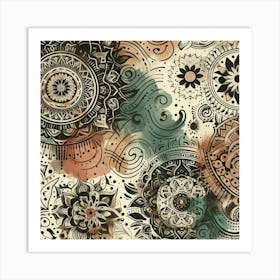 Mandala Art Print