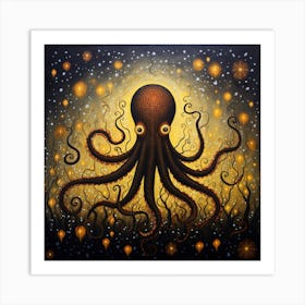 Octopus 1 Art Print