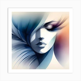 Portrait Of A Woman 20 Art Print