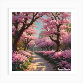 Cherry Blossoms Art Print