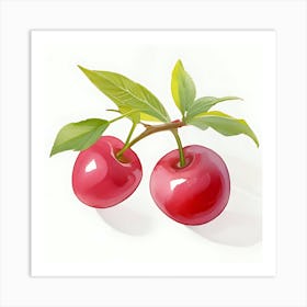 Cherry Art Print