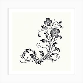 Floral Ornament Art Print