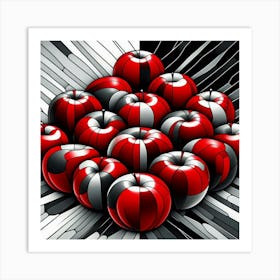 Red Apples 5 Art Print