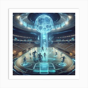 Futuristic Sports2 Art Print