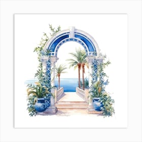 Archway To The Sea Art Print