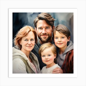 Family Portrait 5 Art Print