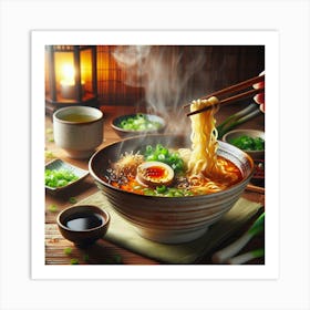 Ramen Art Print