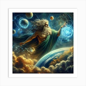 Ancient Greek God Aether 1 Art Print