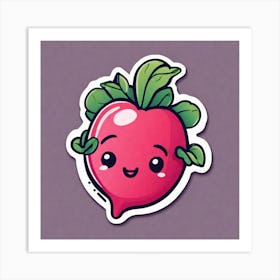 Radish Sticker 5 Art Print