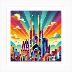 Sagrada Familia 1 Art Print