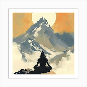 Lord Shiva 3 Art Print