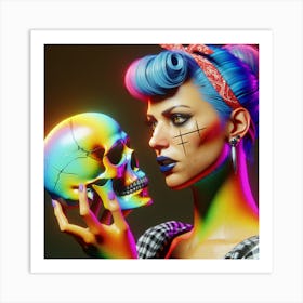 Pin-up Non Binary Art Print