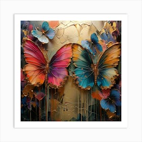 Butterfly Painting 3 Art Print