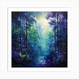 Forest Path 1 Art Print