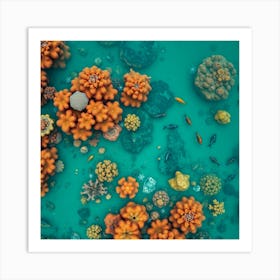 Underwater Coral Reef 6 Art Print