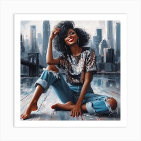 Brooklyn Girl Art Print