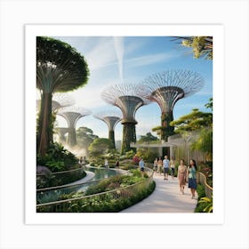 Gardens By The Bay 4 Art Print