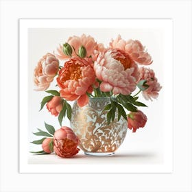 Pink Peony Art Print